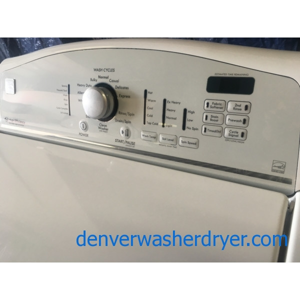 HE Kenmore Energy Star Top-Load Washer & Electric Dryer, 1-Year Warranty
