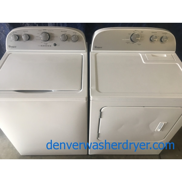 HE Whirlpool TopLoad Washer with Quick Wash & Electric Dryer 220v, 1Year Warranty 3863
