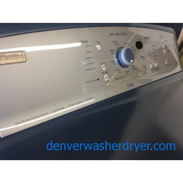 Quality Refurbished Kenmore Elite HE Top-Load Direct-Drive Washer & Electric Dryer with Smart-Dry, 1-Year Warranty