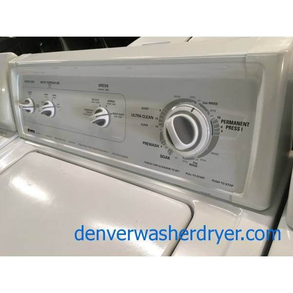 Kenmore Super Capacity W/D Set and Kenmore Single Direct-Drive Washer, Quality Refurbished 1-Year Warranty!