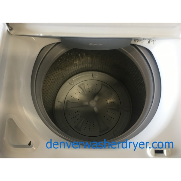 27″ HE Maytag Bravos-X Series Top-Load Washer, 1-Year Warranty