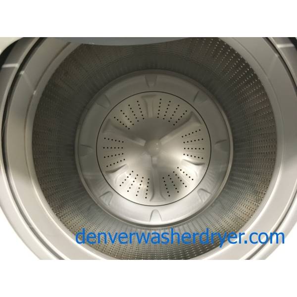 Kenmore High Efficiency Top-Load W/D Set, Quality Refurbished 1-Year Warranty