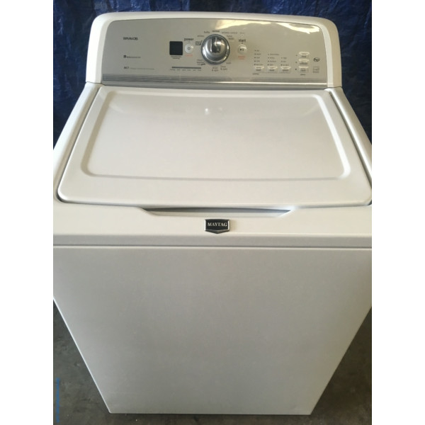 27" HE Maytag BravosX Series TopLoad Washer, 1Year Warranty 3874