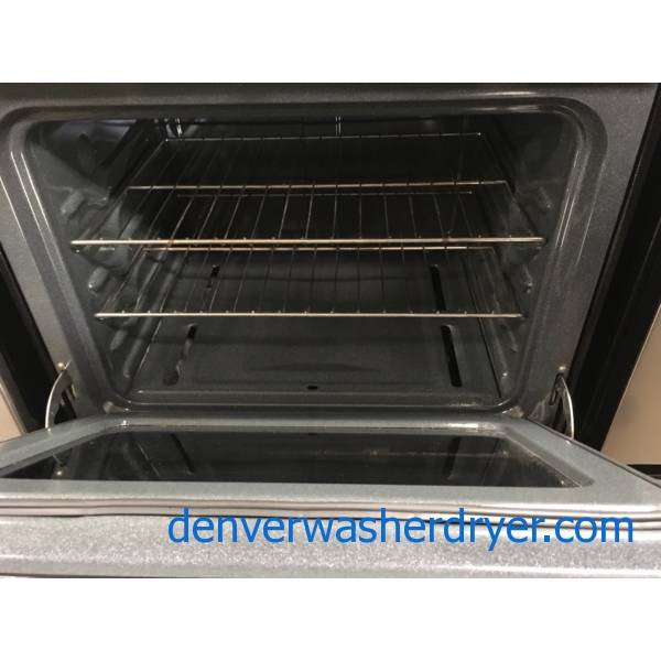 Free-Standing Hotpoint Range, GAS, Stainless Steel, 4 Burners, Quality Refurbished, 1-Year Warranty!