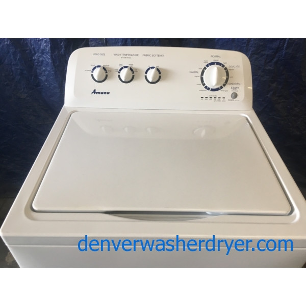 Amana (Maytag) Top-Load (3.4 Cu. Ft.) Washer, 1-Year Warranty