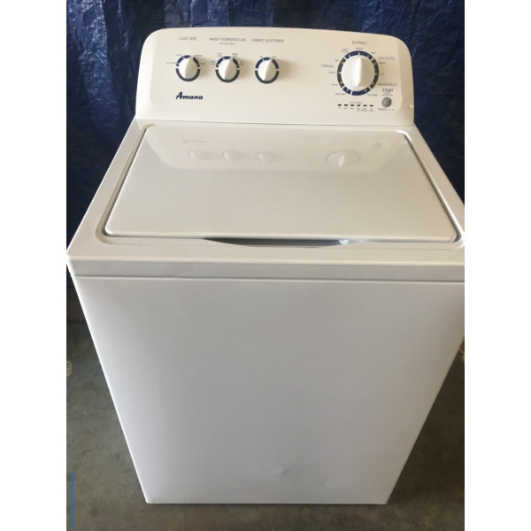 Amana (Maytag) Top-Load (3.4 Cu. Ft.) Washer, 1-Year Warranty