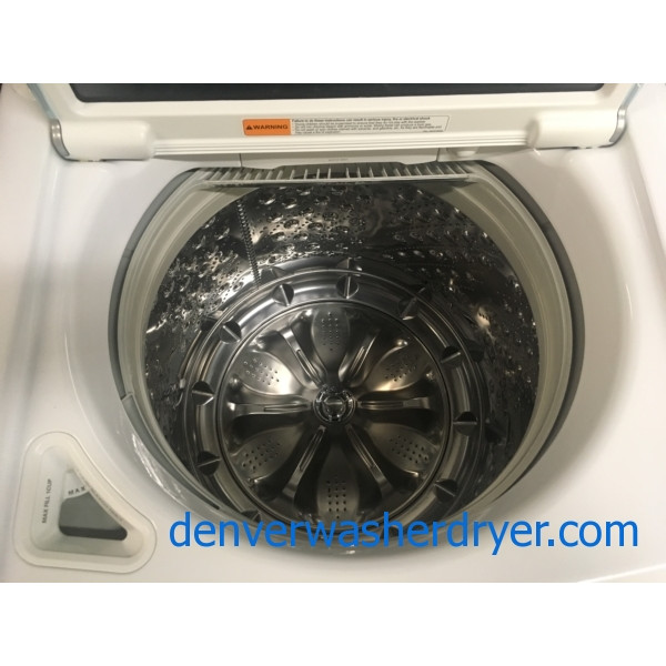 Kenmore Elite HE Top-Load Direct-Drive Washer & Electric Dryer Set, 1-Year Warranty