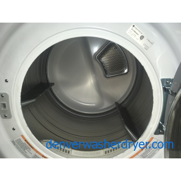 Quality Refurbished LG HE 27″ Stackable Front-Load ENERGY STAR Washer & Electric Dryer Set, 1-Year Warranty