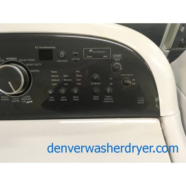 Whirlpool Cabrio Platinum W/D Set, Quality Refurbished 1-Year Warranty
