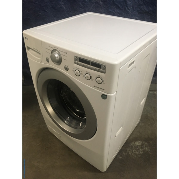 Quality Refurbished HE LG 27″ Front-Load Direct-Drive Washer, 1-Year Warranty
