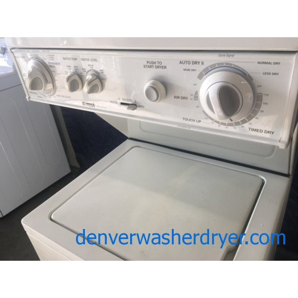 Quality Refurbished 24" HeavyDuty DirectDrive Kenmore 110v Stacked