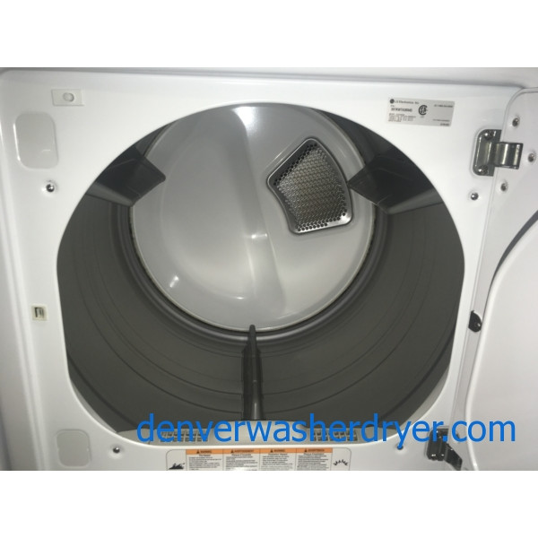 LG 27″ Top-Load HE Direct-Drive Washer & Electric Dryer, 1-Year Warranty