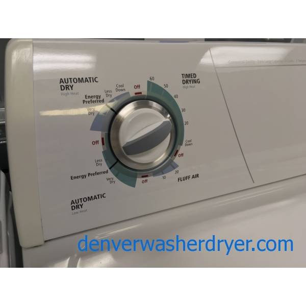 Commercial Grade Whirlpool Dryer, Quality Refurbished 1-Year Warranty