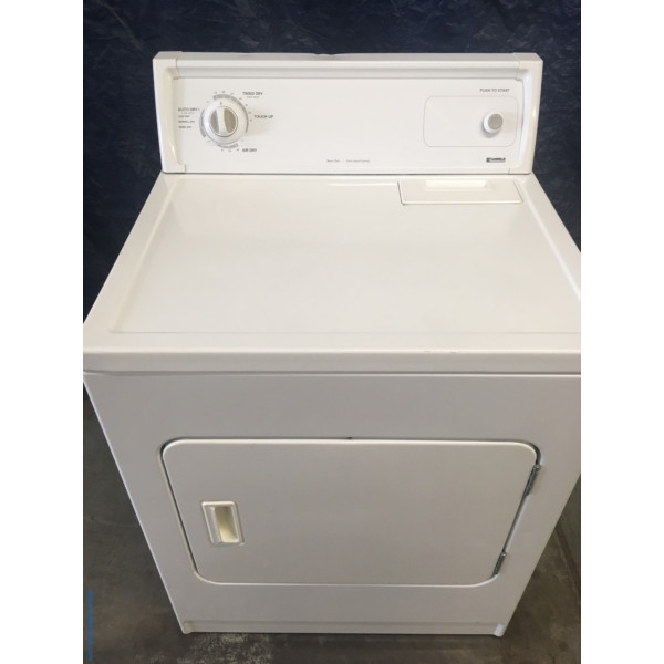 XL-Capacity 29″ Quality Refurbished Kenmore Heavy-Duty Electric “Flat-Back” Dryer, 1-Year Warranty