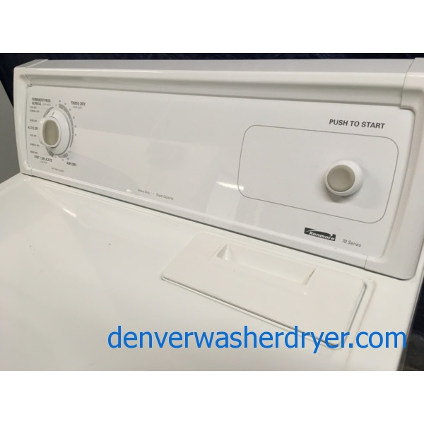 29″ Quality Refurbished Kenmore Heavy-Duty Super-Capacity Electric Dryer, 1-Year Warranty
