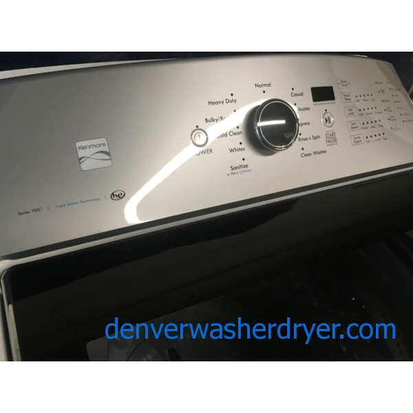 Kenmore HE TopLoad DirectDrive Steam Washer w/AccelaSoak, 1Year
