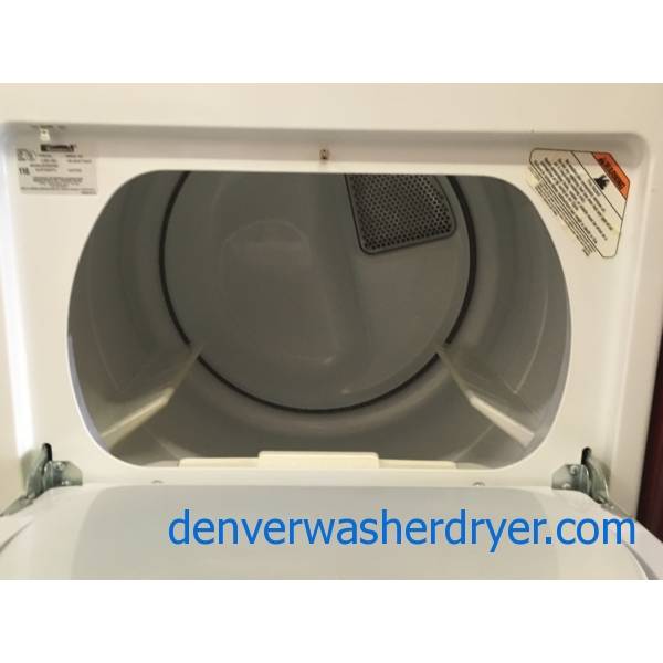 Kenmore Direct-Drive Washer and Dryer Set, Agitator, Extra-Rinse Option, Auto-Dry, Heavy-Duty, Wrinkle Guard Option, Quality Refurbished, 1-Year Warranty!