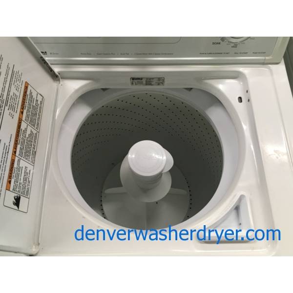 Kenmore Direct-Drive Washer and Dryer Set, Agitator, Extra-Rinse Option, Auto-Dry, Heavy-Duty, Wrinkle Guard Option, Quality Refurbished, 1-Year Warranty!