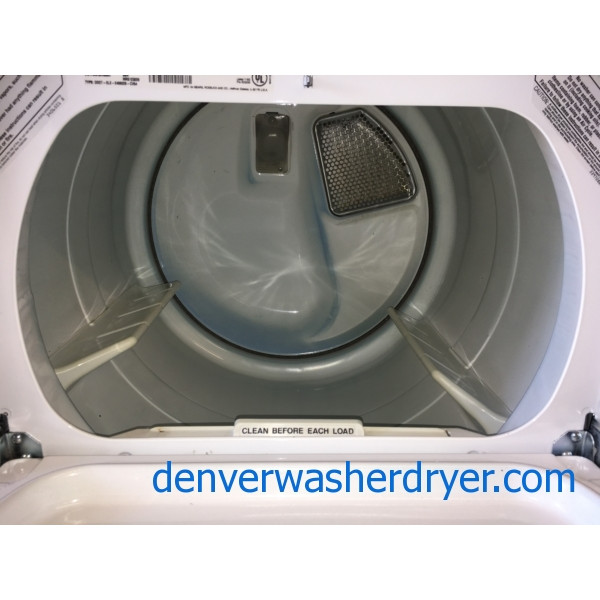 HeavyDuty Kenmore TopLoad Washer with Agitator & Electric Dryer, 1