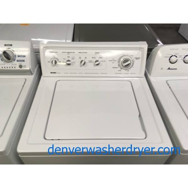 Kenmore 80 Series TopLoad Washer, Agitator, HeavyDuty, Super Capacity