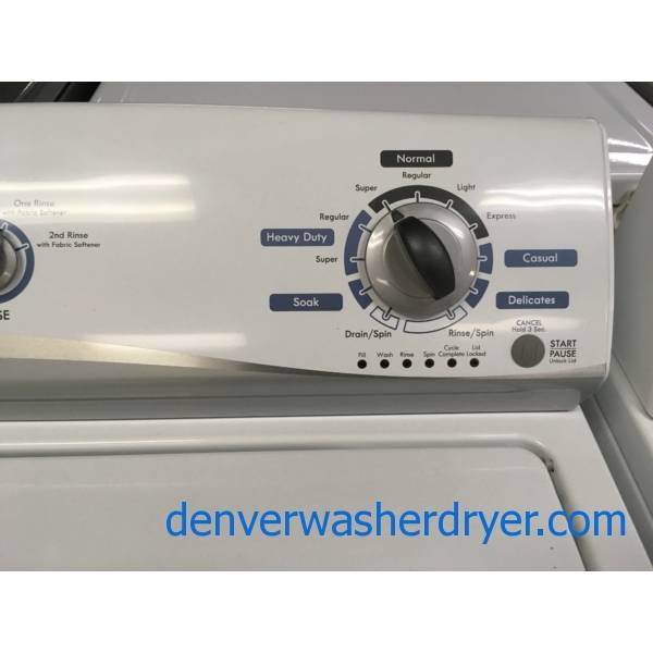 Kenmore TopLoad Washer, Agitator, HeavyDuty, Fabric Softener and ExtraRinse Options, Quality
