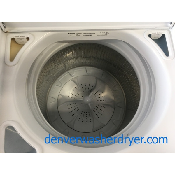 28″ HE Maytag Bravo Top-Load Direct-Drive Washer, 1-Year Warranty