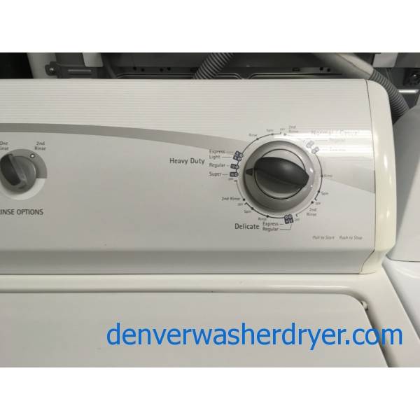 HeavyDuty Kenmore 500 TopLoad Washer, Agitator, ExtraRinse Option