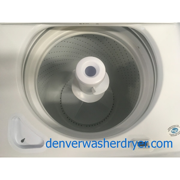 HE Maytag Centennial TopLoad Washer w/Agitator & Electric Dryer, 1