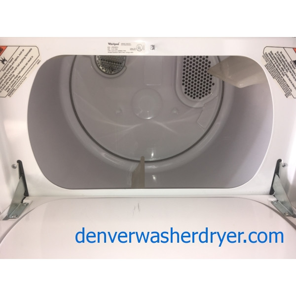 Mature, Quality Refurbished Whirlpool, Heavy-Duty Direct-Drive Washer & Electric Dryer, 1-Year Warranty