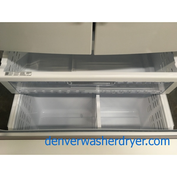 36″ Samsung Counter-Depth (22.5 Cu. FT.) Refrigerator, 1-Year Warranty