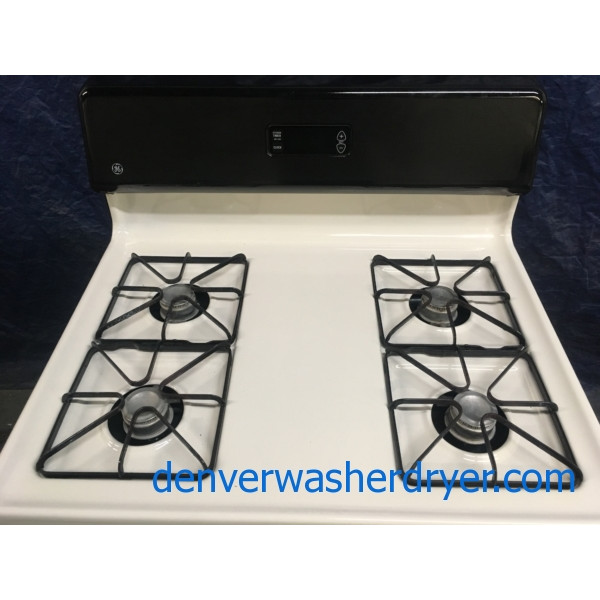 GE 30" Black/Bisque FreeStanding *GAS* Range, 1Year Warranty 3950