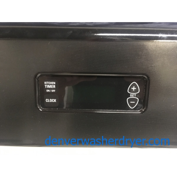 GE 30″ Black/Bisque Free-Standing *GAS* Range, 1-Year Warranty