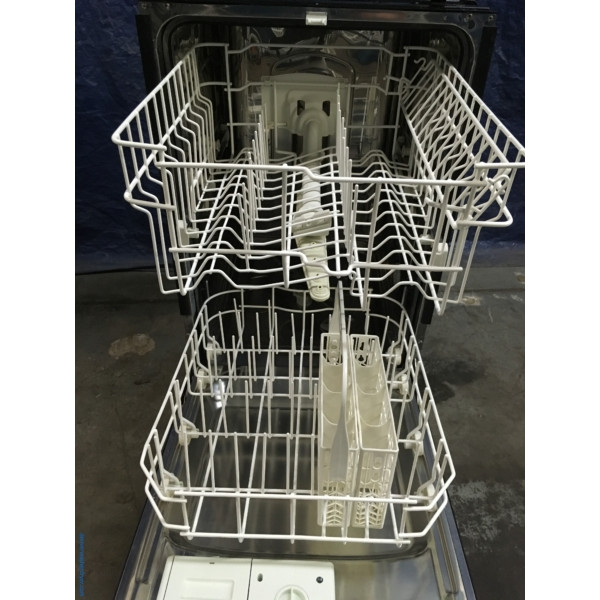 *USED* GE Space-Maker 18″ Built-In Black Dishwasher, 1-Year Warranty
