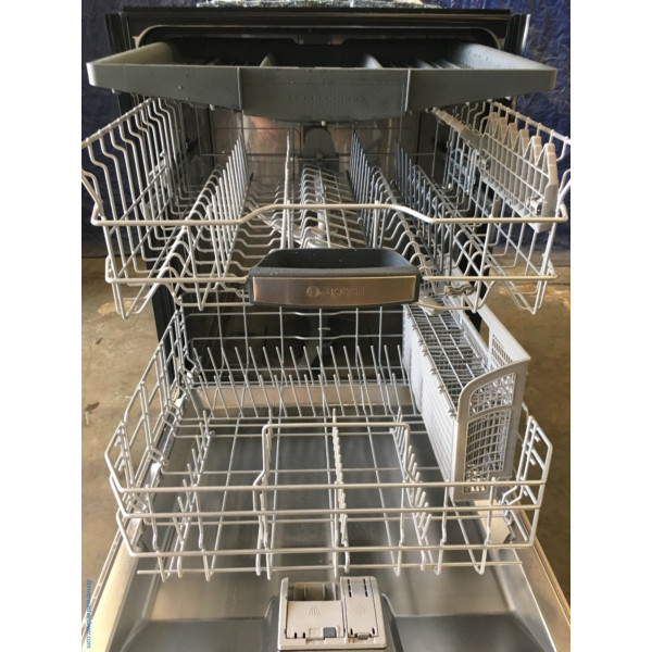 BRAND-NEW 24″ Stainless Bosch 500-Series Built-In Dishwasher w/Stainless Tall Tub, 1-Year Warranty