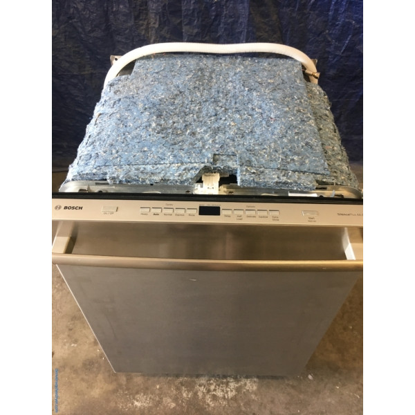 BRAND-NEW 24″ Stainless Bosch 500-Series Built-In Dishwasher w/Stainless Tall Tub, 1-Year Warranty