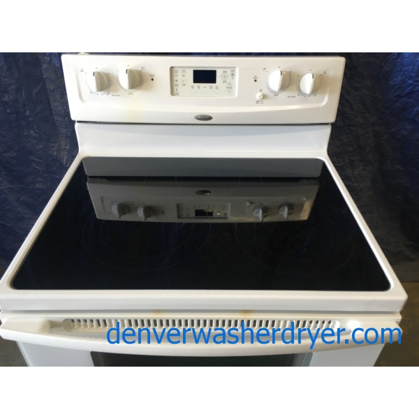 whirlpool smooth top stove