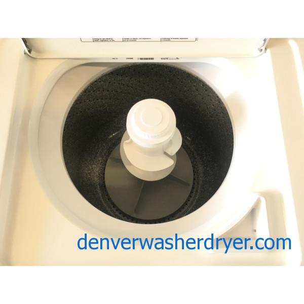 Heavy-Duty Whirlpool Top-Load Direct-Drive Washer & *GAS* Dryer, 1-Year Warranty