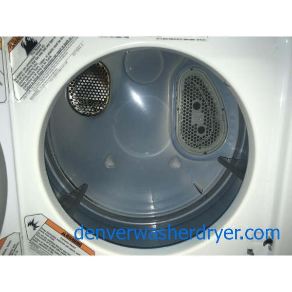 24″ Kenmore Quality Refurbished Heavy-Duty Direct-Drive Laundry Center w/Electric Dryer, 1-Year Warranty