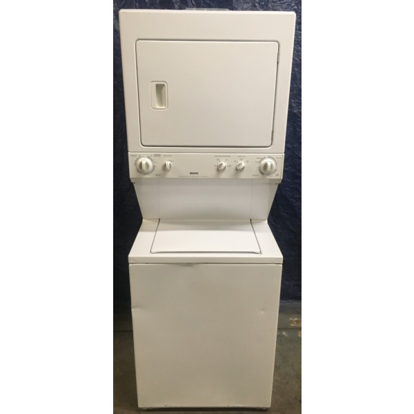 Quality Refurbished Heavy-Duty 27″ Frigidaire Laundry Center w/Electric Dryer, 1-Year Warranty