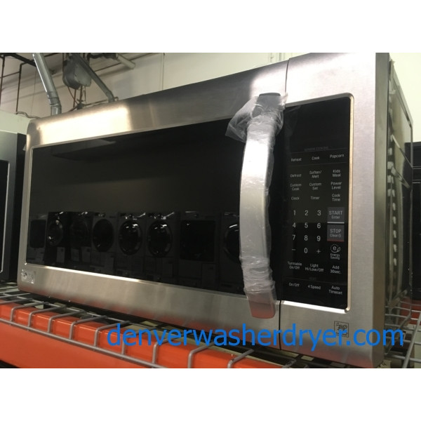 BRANDNEW LG 30" Stainless (2.0 Cu. Ft.) OvertheRange Microwave w