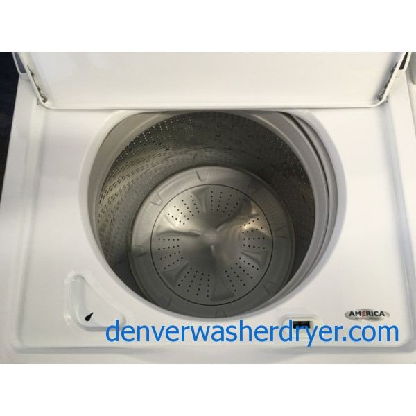 HE Whirlpool Cabrio Top-Load Washer & HE Electric Dryer Set, 1-Year Warranty