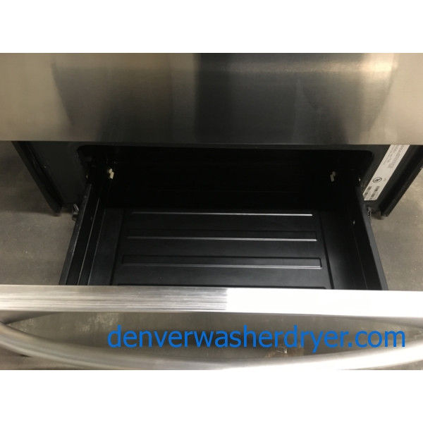 Kenmore 30″ Free-Standing Electric Glass-Top (4.9 Cu. Ft.) Range, 1-Year Warranty