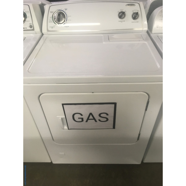 29″ Quality Refurbished Whirlpool *GAS* Dryer, 1-Year Warranty
