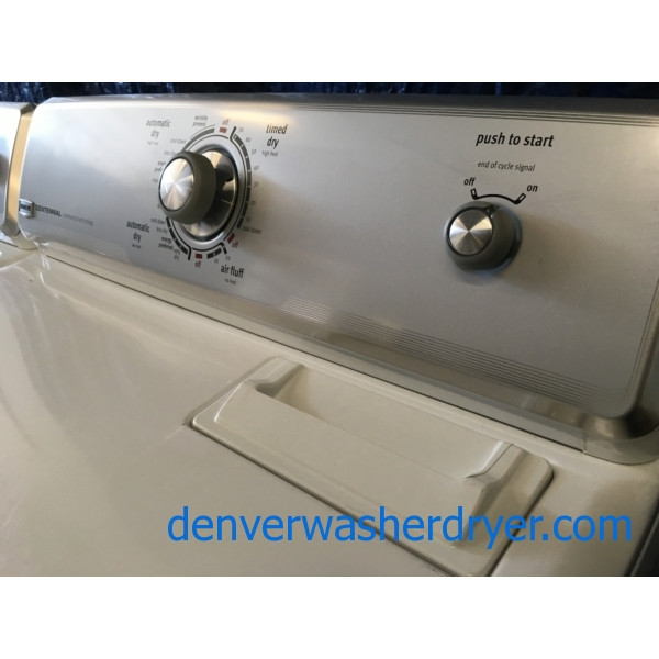 27" Maytag Centennial Series ENERGY STAR TopLoad Washer & Electric