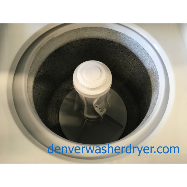 Quality Refurbished Whirlpool 24″ Thin-Twin Electric Laundry Center, 1-Year Warranty