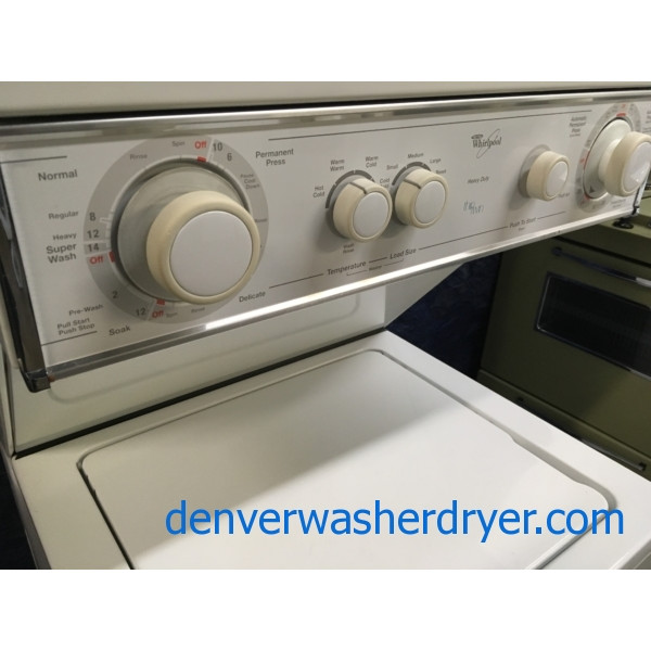 24" Quality Refurbished Whirlpool ThinTwin HeavyDuty DirectDrive
