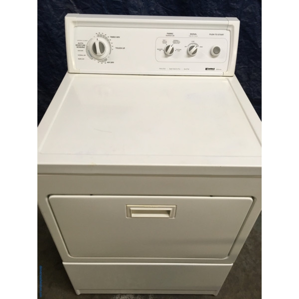 27″ Heavy-Duty Kenmore 90-Series *GAS* Dryer, 1-Year Warranty
