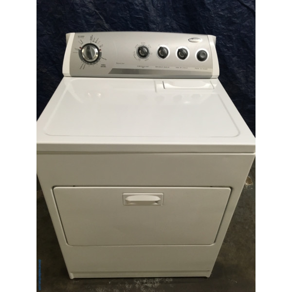 Quality Refurbished 29″ Whirlpool Electric (7.0 Cu. Ft.) Dryer, 1-Year Warranty