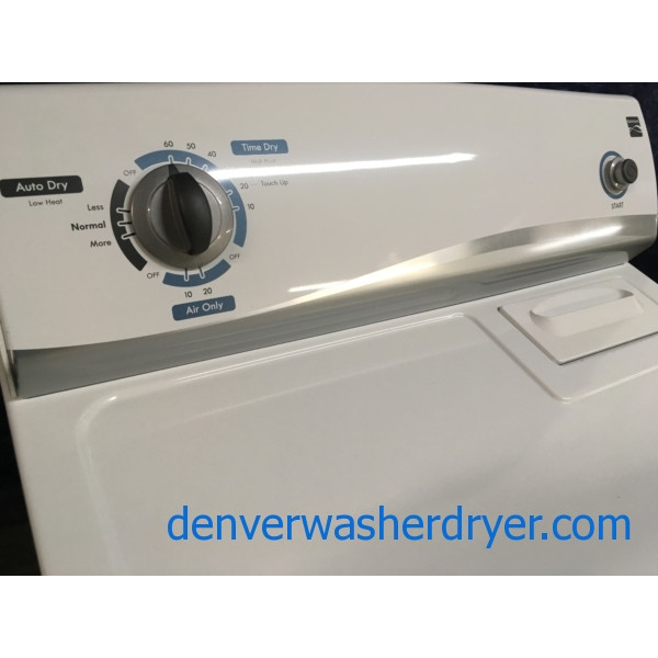 29″ Full-Sized Kenmore Electric (6.0 Cu. Ft.) Dryer, 1-Year Warranty