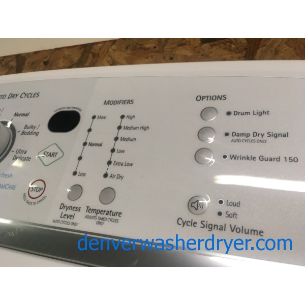 Kenmore Elite Oasis ST Electric Dryer with Steam, Quality Refurbished
